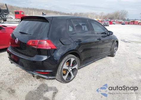2015 Volkswagen Golf Gti 2.0T Se 4-Door из США, поврежденный, VIN 3VW4T7AUXFM037580